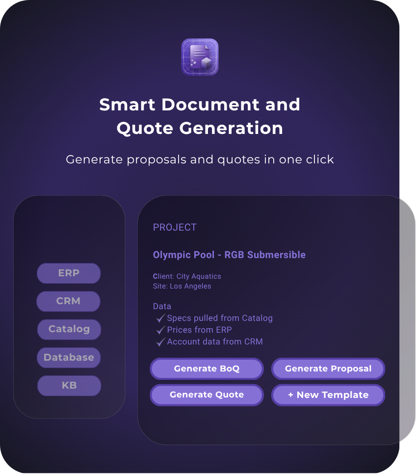 Smart Document & Quote Generation